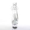 Pleaser - KISS1018C Bottes de plateforme - Transparent Product image